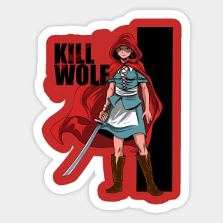 Kill Wolf Sticker